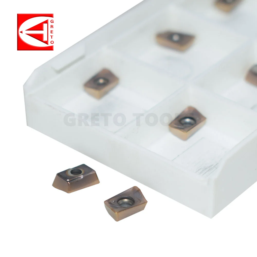 

GRETO JDMT070204R GT4014 Carbide Tips Cutting Metal Tools For Milling Cutter JDMT 070204 R