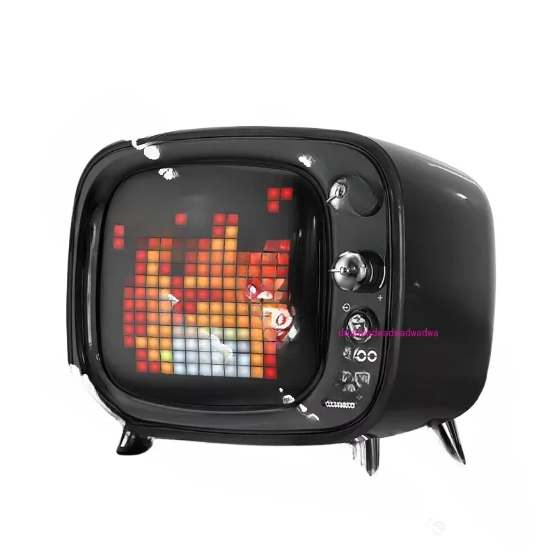 Divoom Tivoo Dot Tone Bluetooth Speaker Pixel Retro Small TV Personality