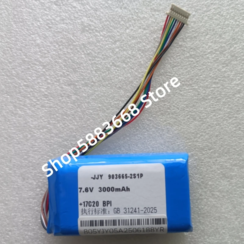 

903665-2S1P 903665-2S1P-3000 мАч 7,6 В 3000 мАч аккумулятор для Mucar VO7 S TK9DD VO7S TK900 комплексный автомобильный диагностический инструмент