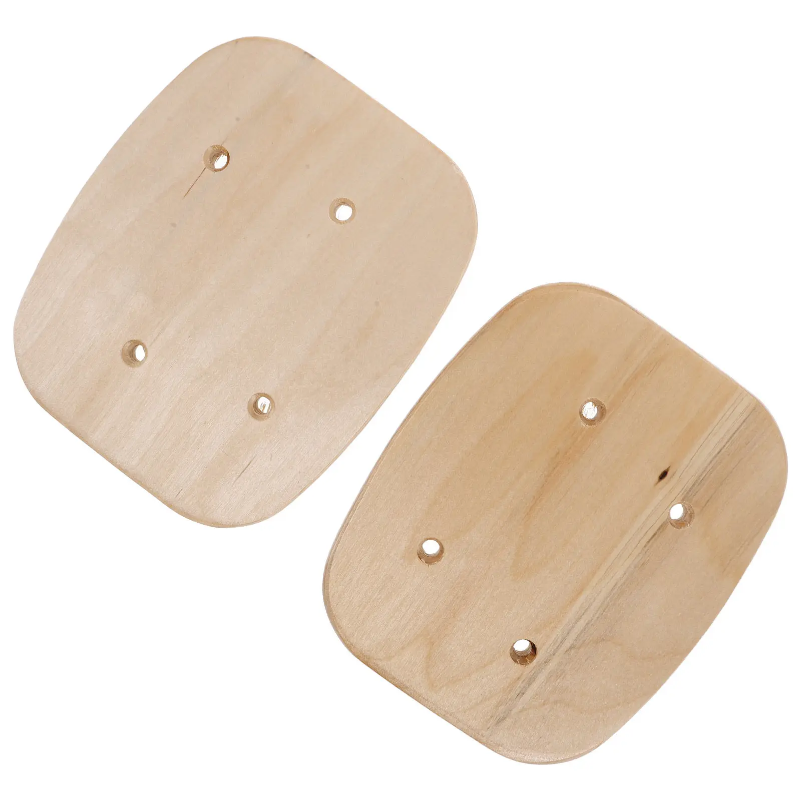 

2Pcs Drift Board Skateboard Decks Maple Bamboo Wood Stable Flexible Blank Skate Decks Replacement for Longboard Skate Park Use