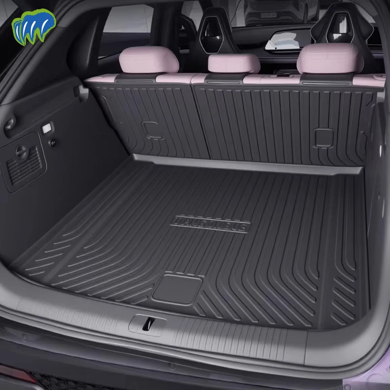 

For Hongqi EH8 Tiangong 08 2025 Custom Fit TPE Car Trunk Mat Cargo Mat 3D Shaped Laser Measured Trunk Liners Chair-back Mat
