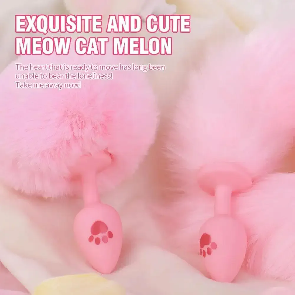 مثير القط المكونات الشرج الذيل سيليكون ألعاب جنسية لمنطقة الشرج للنساء الرجال بعقب المكونات القط أرنب الشرج لعبة الجنس تأثيري المثيرة ألعاب جنسية الجنس متجر #4