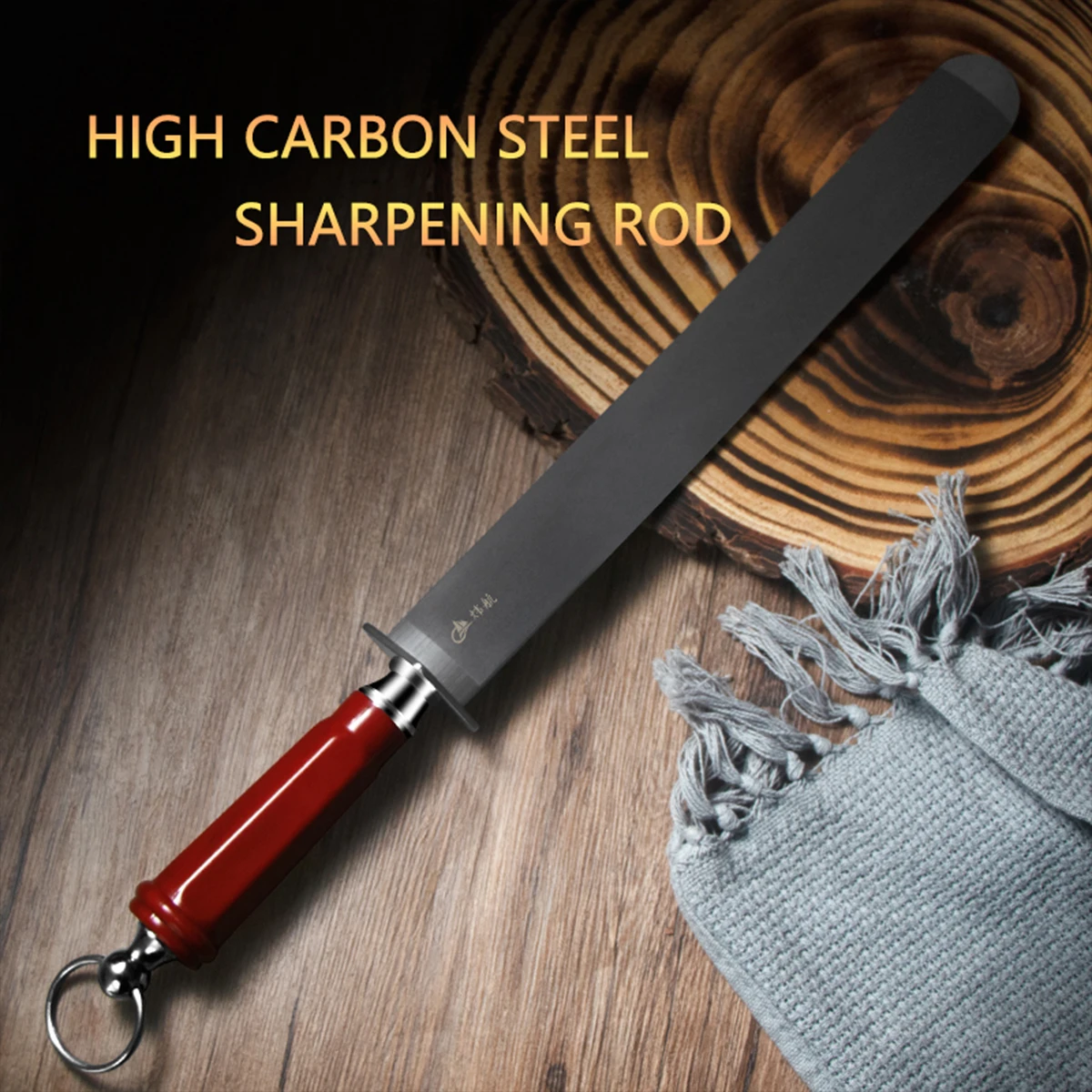 10000 Grit Ultra Fine Sharpening Rod, Professional Butcher Knife Sharpener Flat Stick for Meat Stall & Restaurant