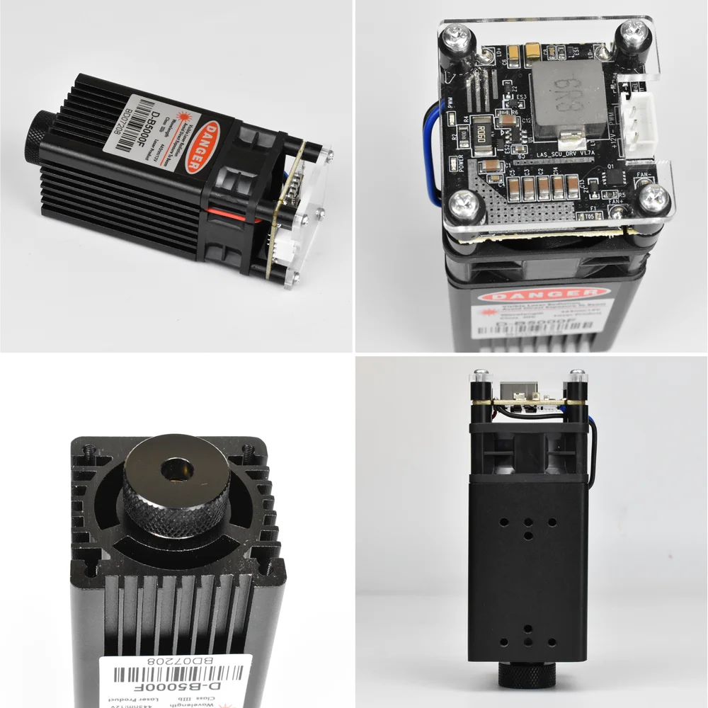 30W Laser Module Head Focusable for CNC Laser Marking Printing Cutting Engraving Writing Machine Engraver Wood Working Tools