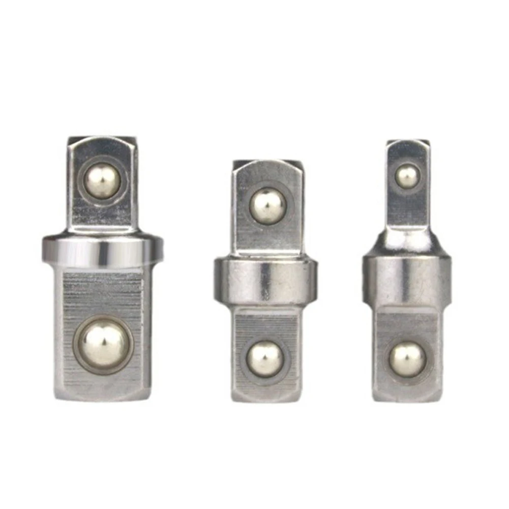 Vierkant-Antriebsadapter-Set, 1/2 Zoll, 1/4 Zoll, 3/8 Zoll, Schraubenschlüssel-Steckschlüsseladapter, Stahl, Doppelkopf-Antriebsadapter für Vierkant- und Sechskantantriebe, Handwerkzeug – Detail 3