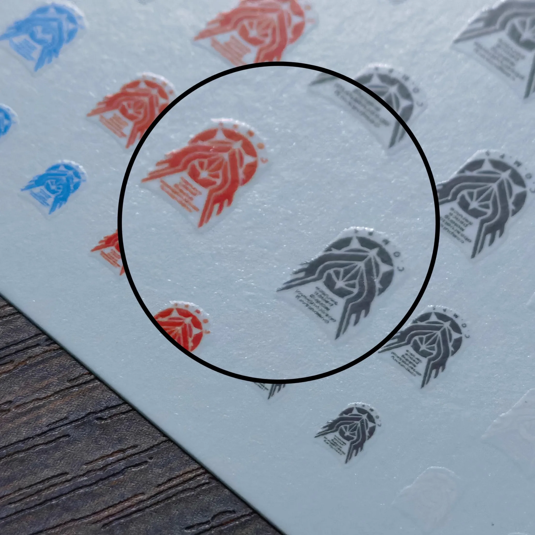 Flaming Snow TY-13 Universal Logo Sign Waterslide Decals For COMPS SEED Freedom Mecha Modeler Hobby DIY Accessories