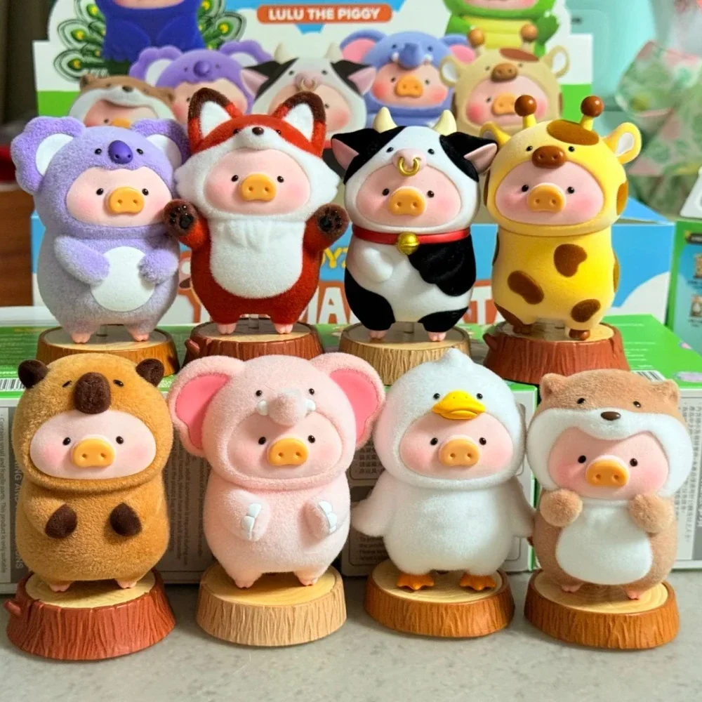 

LULU Piggy Animal Party Series слепая коробка CutePiggy сумка-сюрприз настольное украшение коллекция MysteryBox подарок на день рождения для девочки