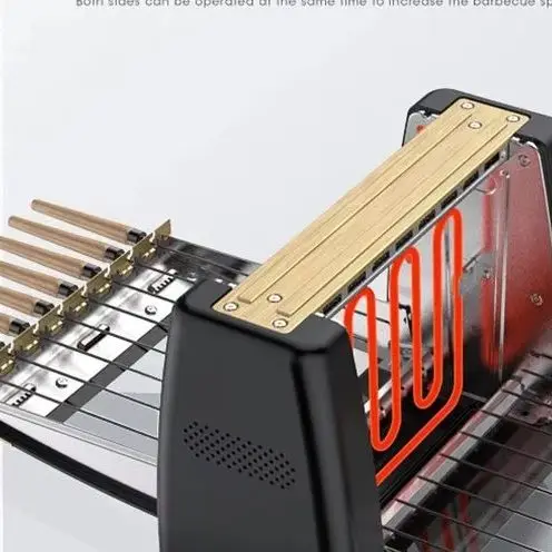 

Автоматический гриль для барбекю с вращающимися шампурами