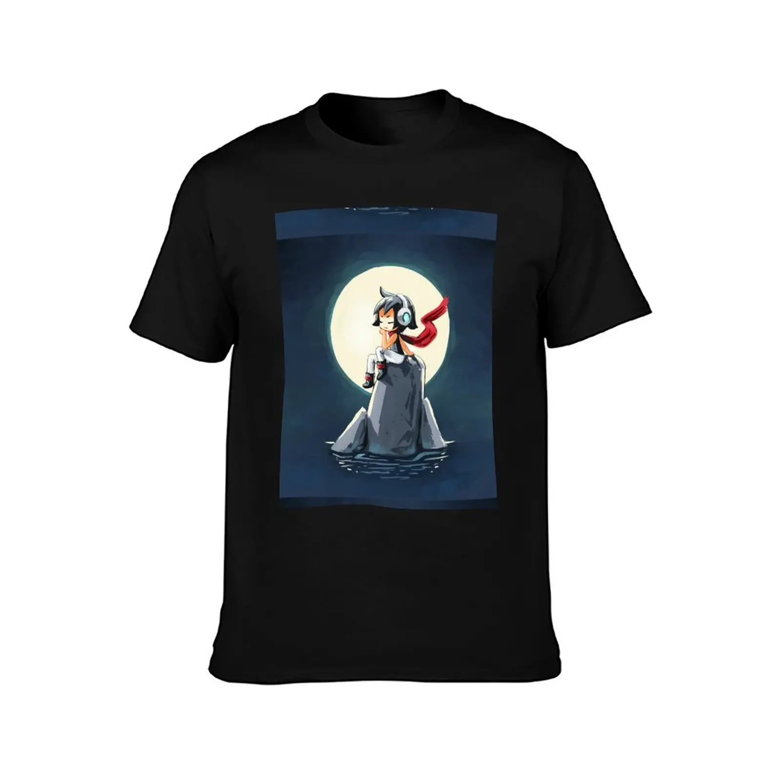 Moonlight Sonata T-Shirt Lightweight Running Sports T-Shirt