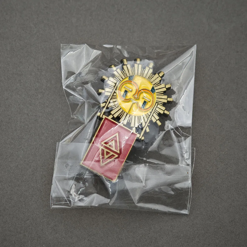 Clair Obscur Expedition 33 Esquie Metall-Emaille-Anstecknadel, Spiel-Cosplay-Masken-Abzeichen, Sonnen-Totem-Brosche, Reversnadeln, Fan-Geschenk, Itabag – Detail 12