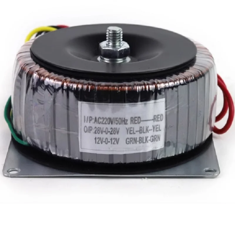 300-W-Ringkerntransformator, Leistungsverstärker zum Selbermachen oder Reparieren von Leistungstransformatoren, Ausgangsspannung: Dual 12 V, 24 V, 36 V