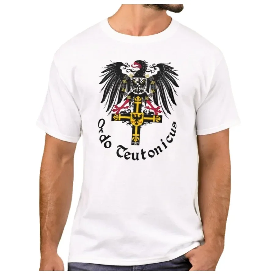 

Emperor Eagle Holds To The Medal Cross German Medal T-Shirt. Summer Cotton Short Sleeve O-Neck Mens T Shirt New S-3XL