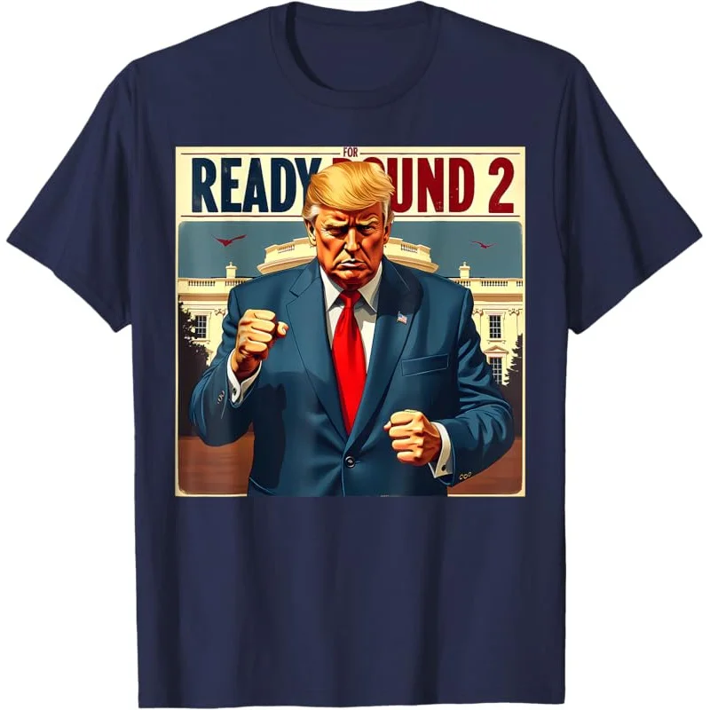 Trump 2024: America’s Comeback Begins Ready for Round 2 T-Shirt