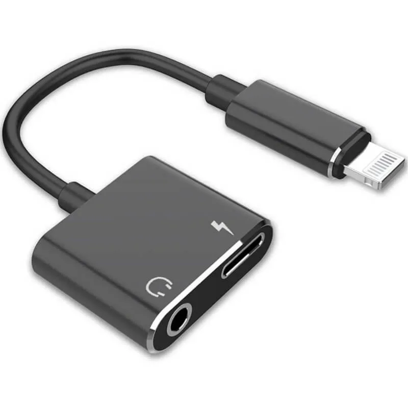 Adattatore splitter per caricabatterie audio e USB da 3,5 mm - Regalo promozionale