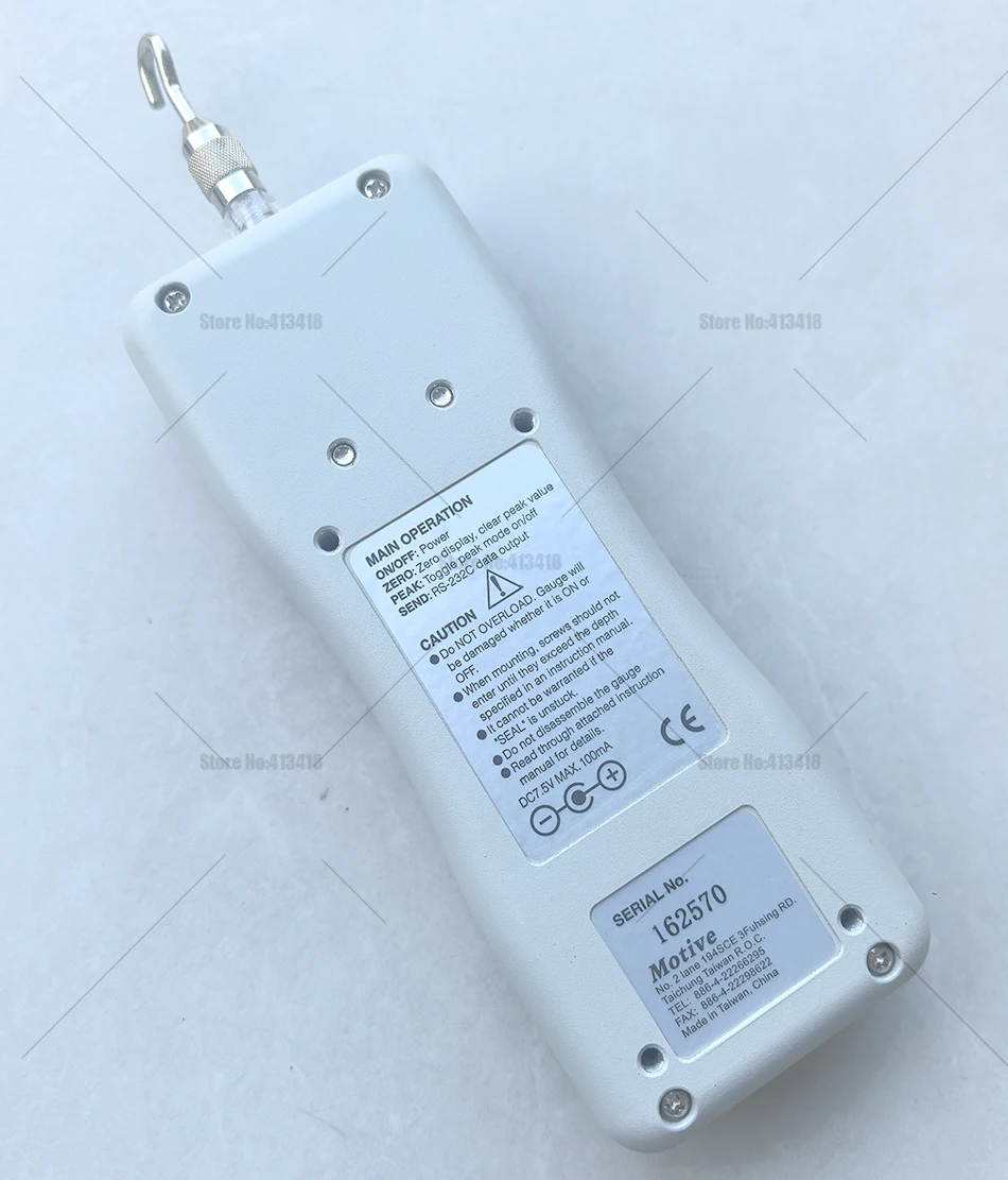 DS2 Digital Push-Pull Force Gauge DS2-500N-200N-1000N-50N-20N-5N data output portable push pull force gauge ynamometer Measuring
