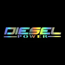 Diesel Power Die-Cut Vinyl Decal Car Sticker Waterproof Auto Decors on Car Body Bumper Rear Window Laptop Choose Size