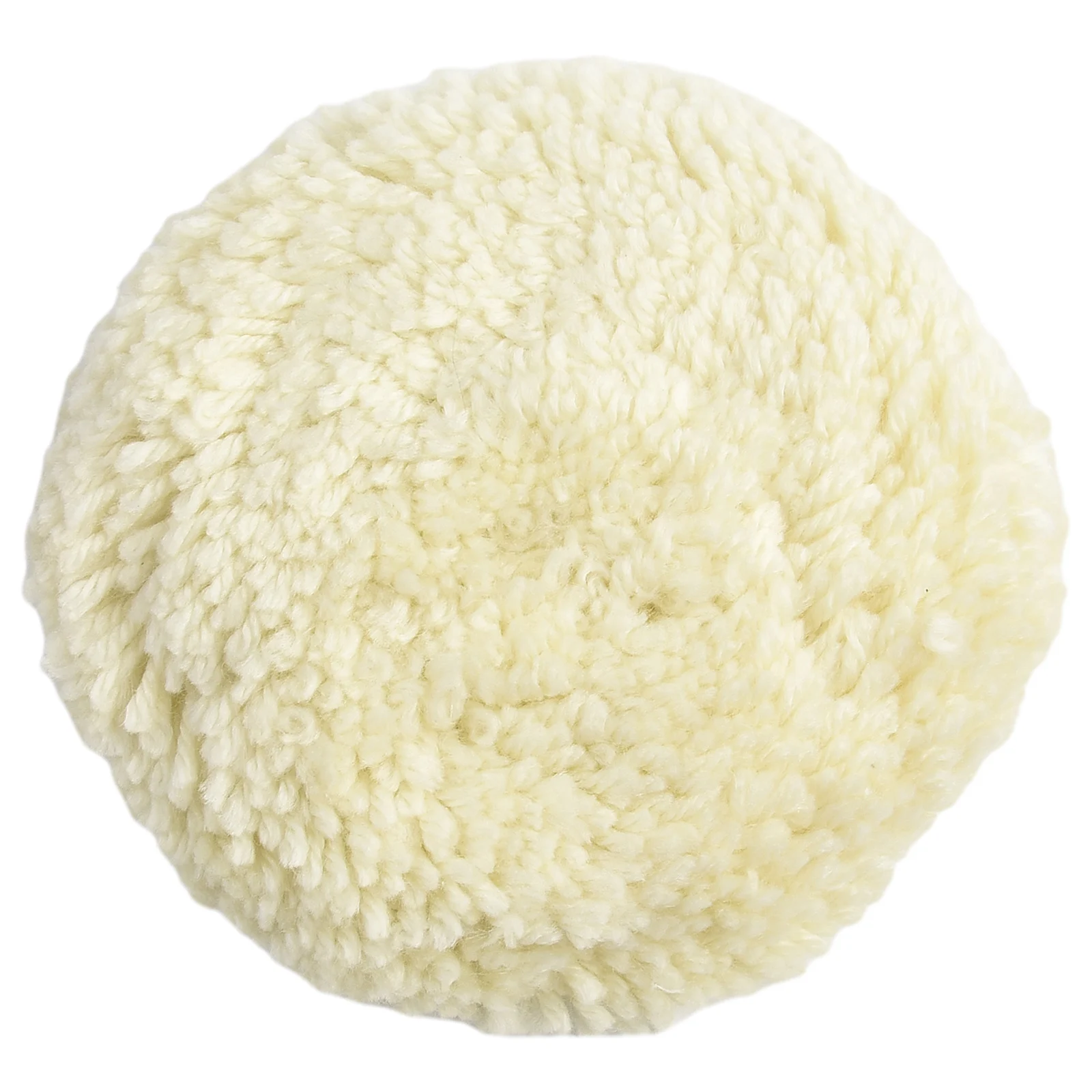 1PC 180mm 7inch Wool Polishing Pad Grinding Polishing Bonnet Pad Soft Wool Clean Furniture Auto Paint Care Polisher Pads