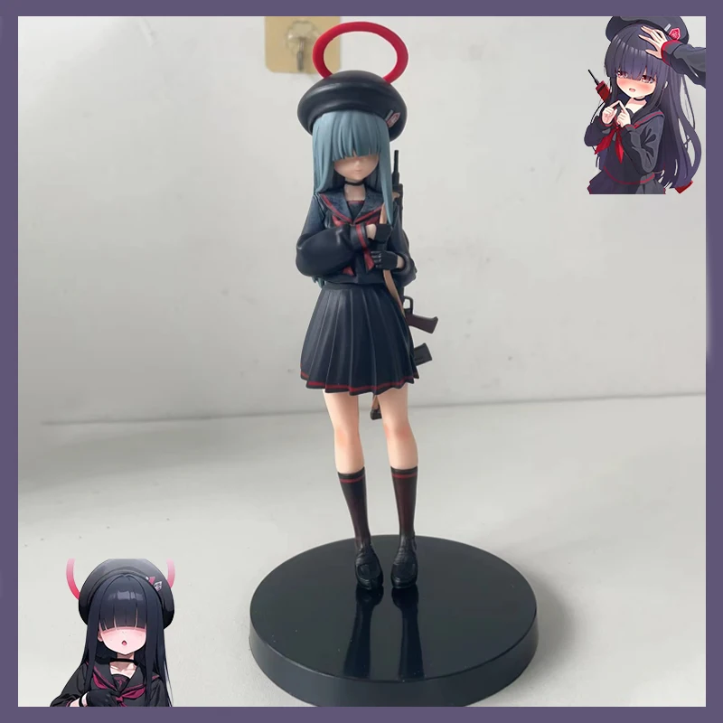 Game Blue Archive Figurine Mixed Fish Sauce Action Figures Kawaii Girls Anime Pvc Model Statue Collection Peripheral Toys Gifts