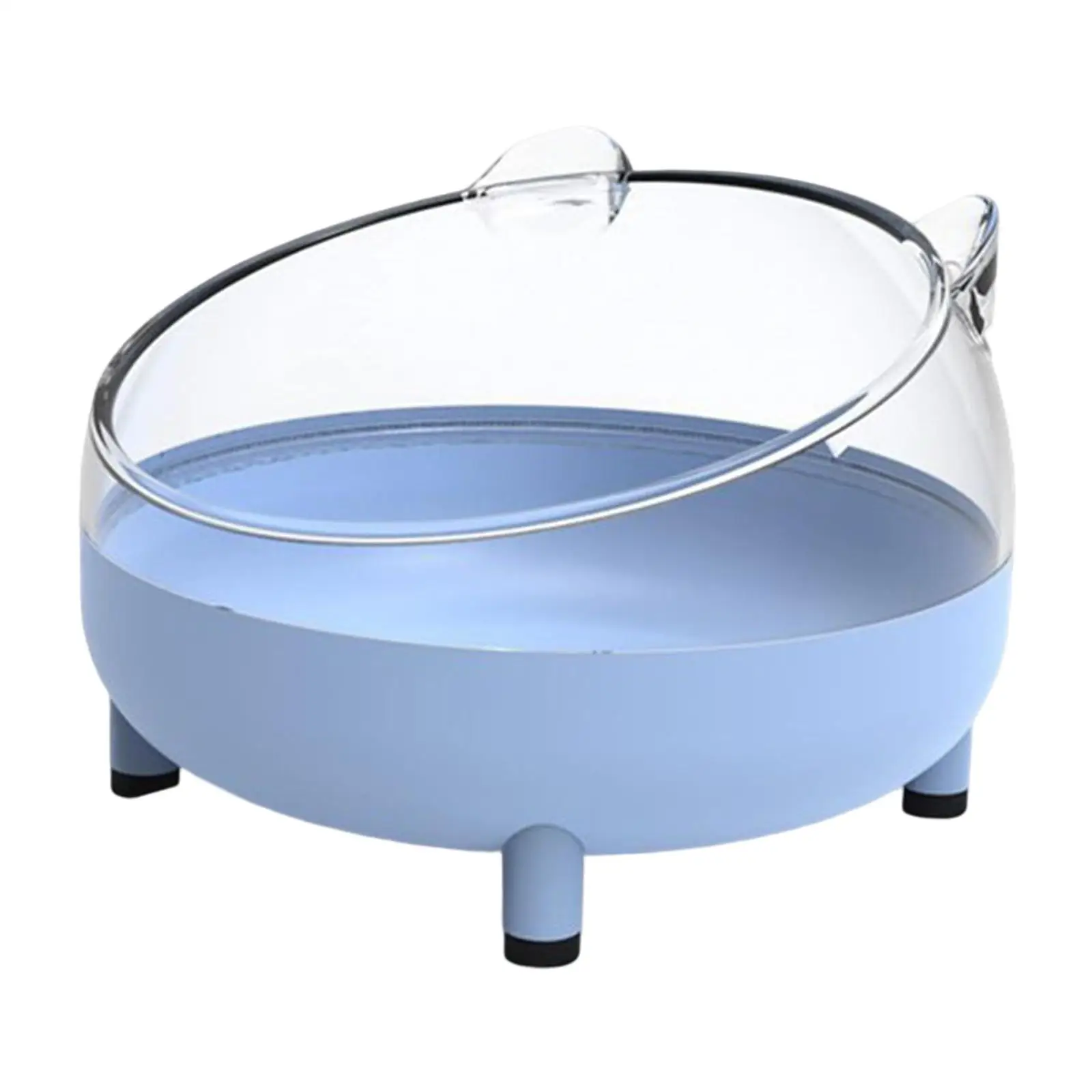 Small Animal Bath House Shower Bathtub Pet Toy Cage Toilet Hamster Sand Bath Box for Mice Gerbil Squirrels Hedgehog Ferret