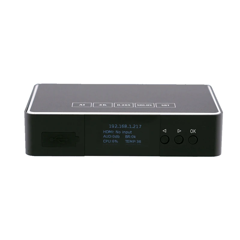 Fotografia 4: Codificador e decodificador de vídeo, HDMI para IP, Câmera USB, 4K, 30 H, 265, H.264, USB