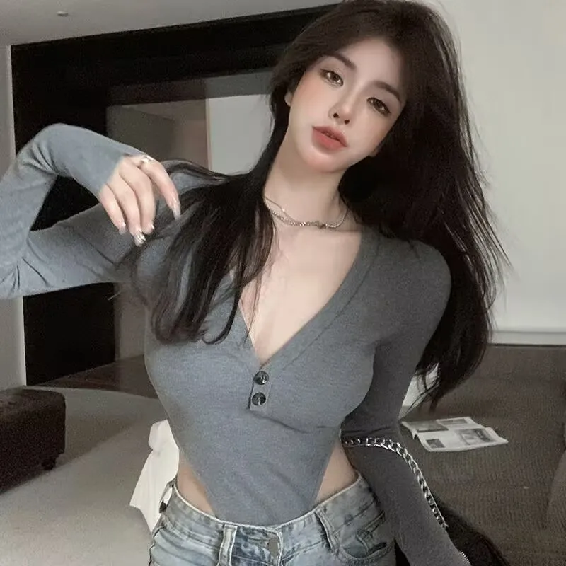 Bodysuit mit Viertelärmeln, Damenschnallen, elegant, praktisch, leicht verstellbar, Unterstützung, bequem, atmungsaktiv, leicht, weich, einfach