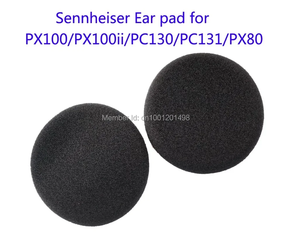 Original Replace ear pads for Sennheiser px100 px130 PX100II px131 px80 PC30 headsets 50mm cushion(headphone earmuffes )