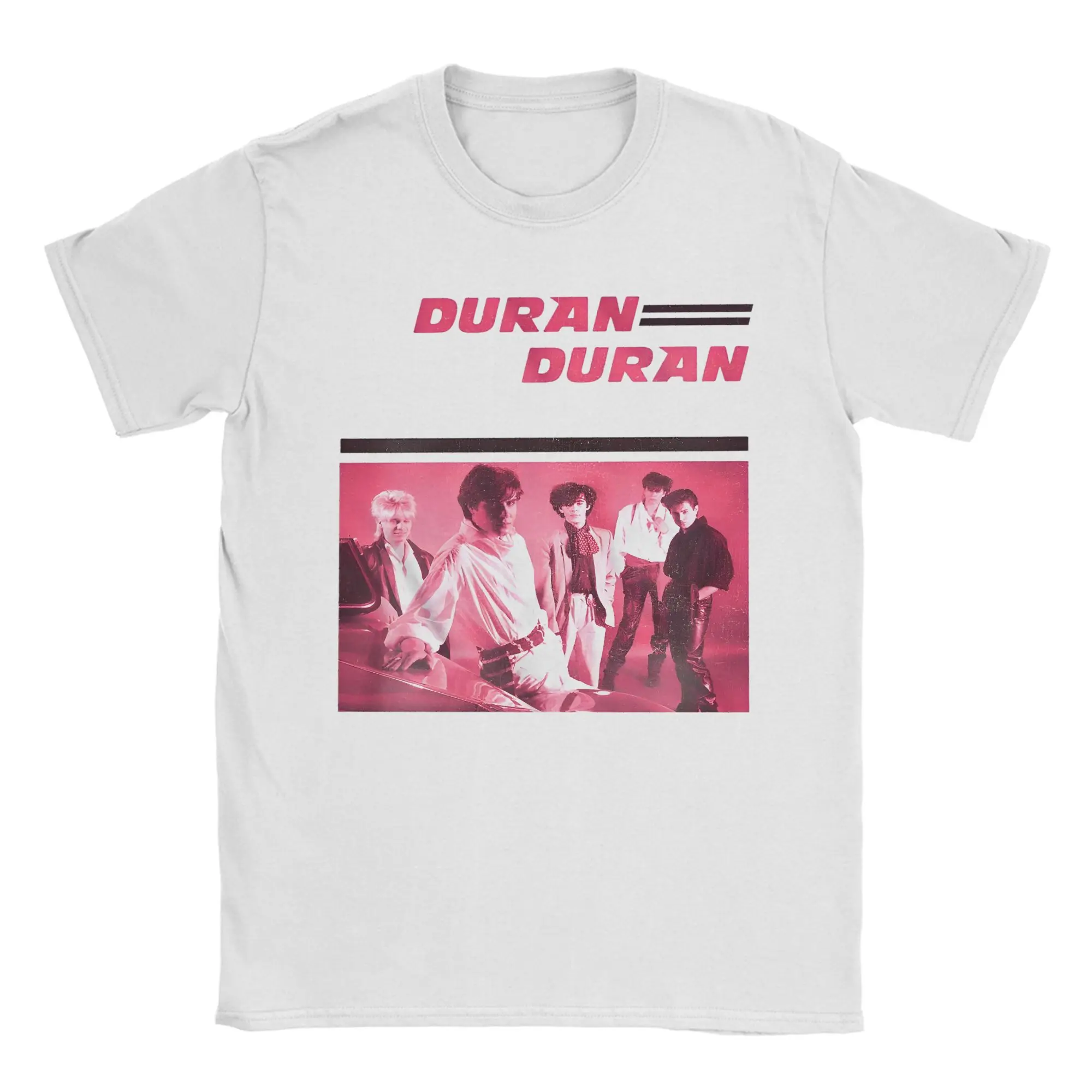 Priting Duran Duran Tour Tshirts For Men Women Cotton Short Sleeve 80s Rock Band Round Neck Summer Top Tee