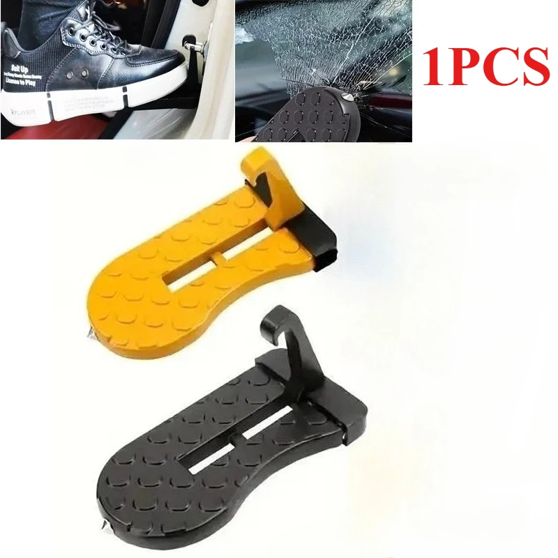 Foldable Car Roof Rack Step Door Step Multifunction Universal Latch Hook Foot Pedal Safety Car Accessories Multifunction Roof