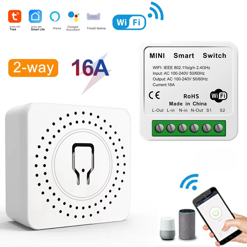 Tuya Mini 16A Wifi …