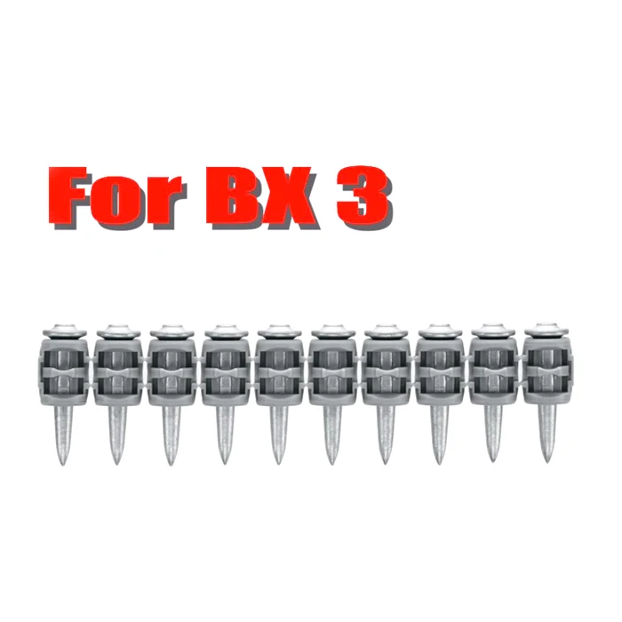 Ultimate-Performance Collated Concrete  1 inch 24mm Nails Pin for  Bx3 Tool