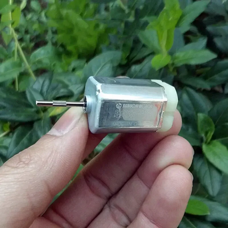 DC 12V-24V Mabuchi SF-266SA-1G160 Micro Electric Motor Mini 18mm*18mm Square 6-Pole Rotor Car Rearview Mirror Folding