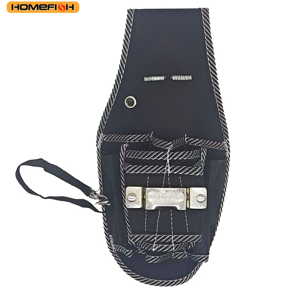 Bolsa de Ferramentas Simples HOMEFISH para Cintura, Suporte para Furadeira, Bolsa de Cintura Multifuncional para Eletricista