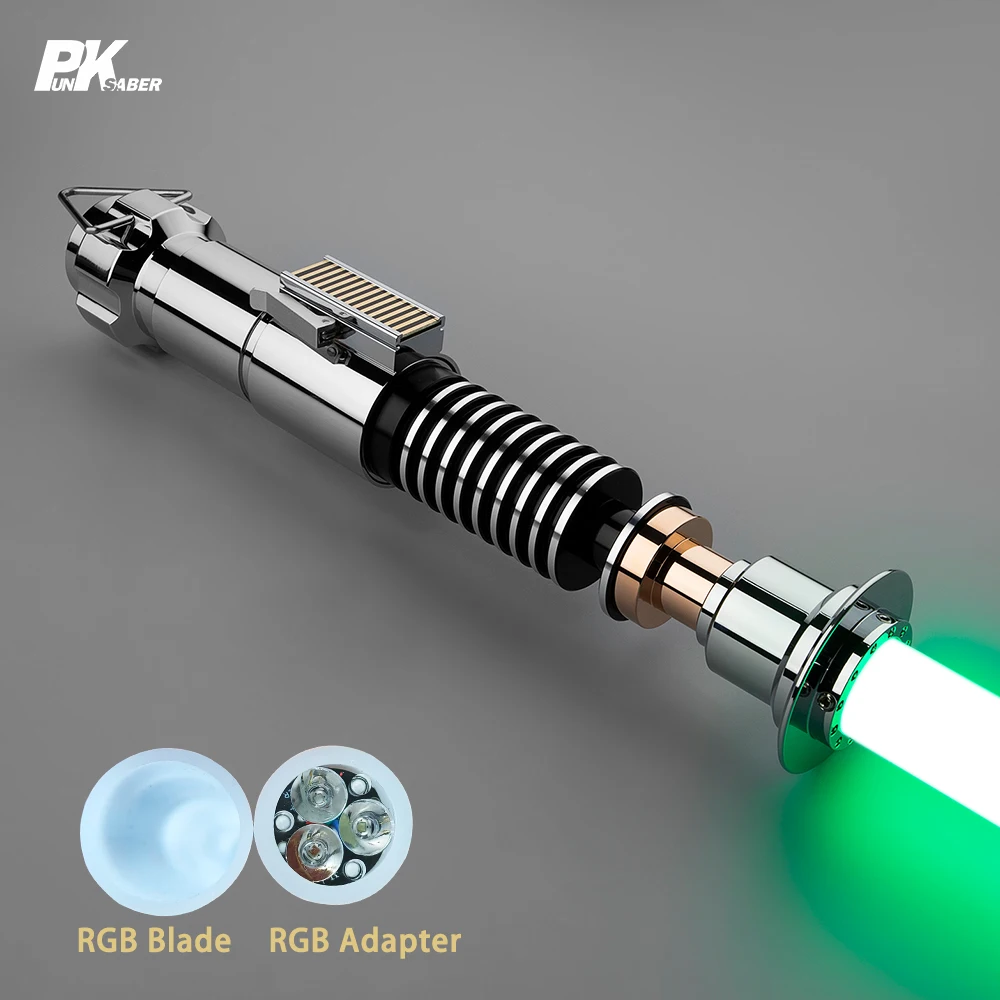 PunkSaber-Sabre laser Neopixel Jedi Laser Sword, RapDueling, Sensible, Smooth MF ite Proxy, Hitting Sound, Light Saber Toys