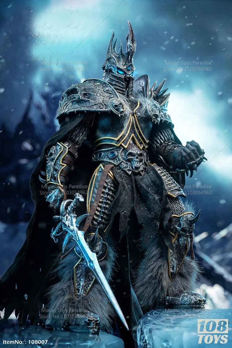 108 Toys 108007 1/6 Collectible Toys WOW Ice Demon King Soldier Full Set 12 Inches Movable Action Figure Model Fans Gifts