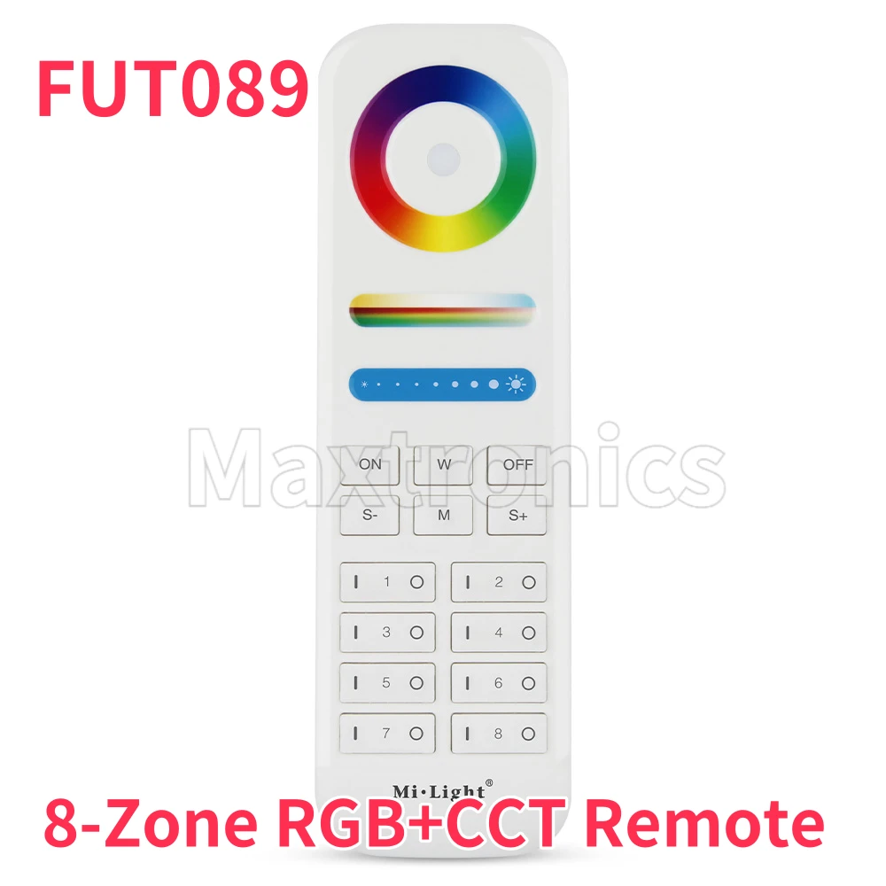 SR5-P 5 in 1 Waterproof LED Controller Miboxer For Dimmer CCT RGB RGBW RGBCCT LED Strip 2.4G RF Remote Control WiFi Tuya APP