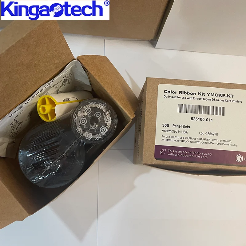 525100-004  500Prints  The  Orignal  Color  Ribbon For   Entrust Sigma  EM/DS Series  Card Printers - Image 5