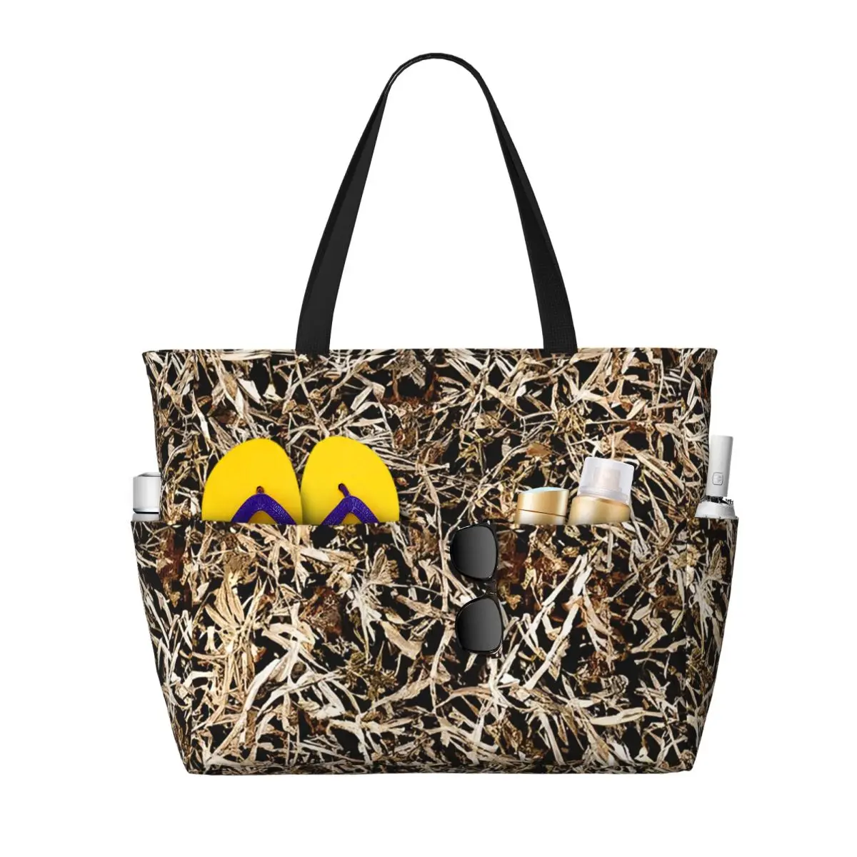 

Real Tree Camouflage Camo Beach Tote Bag Sport Gym Yoga Duffle Large Tote Bag Women Travel Bag Fitness bag