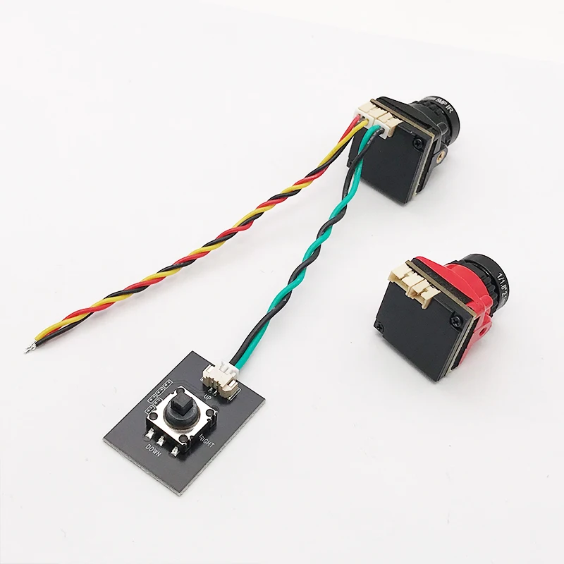 MS519 1/1.8 1800TVL Mini FPV Camera 2.1mm Lens Power 5V-40V PAL / NTSC With OSD Internal Adjustable For RC FPV Racing Drone