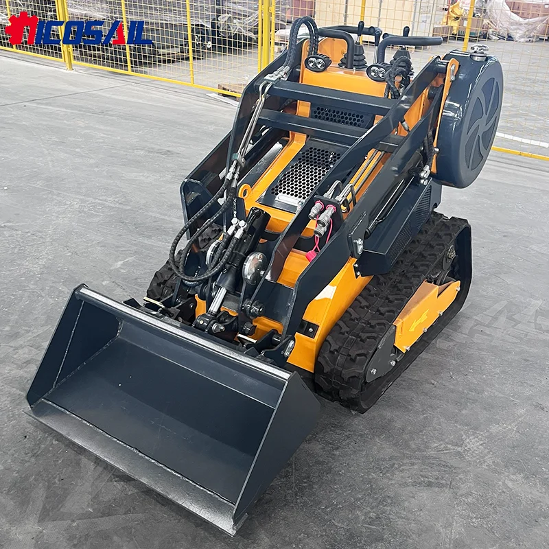 

FREE SHIPPING Cheap New Small Mini Small Garden Loader Track Mini Skid Steer Loader