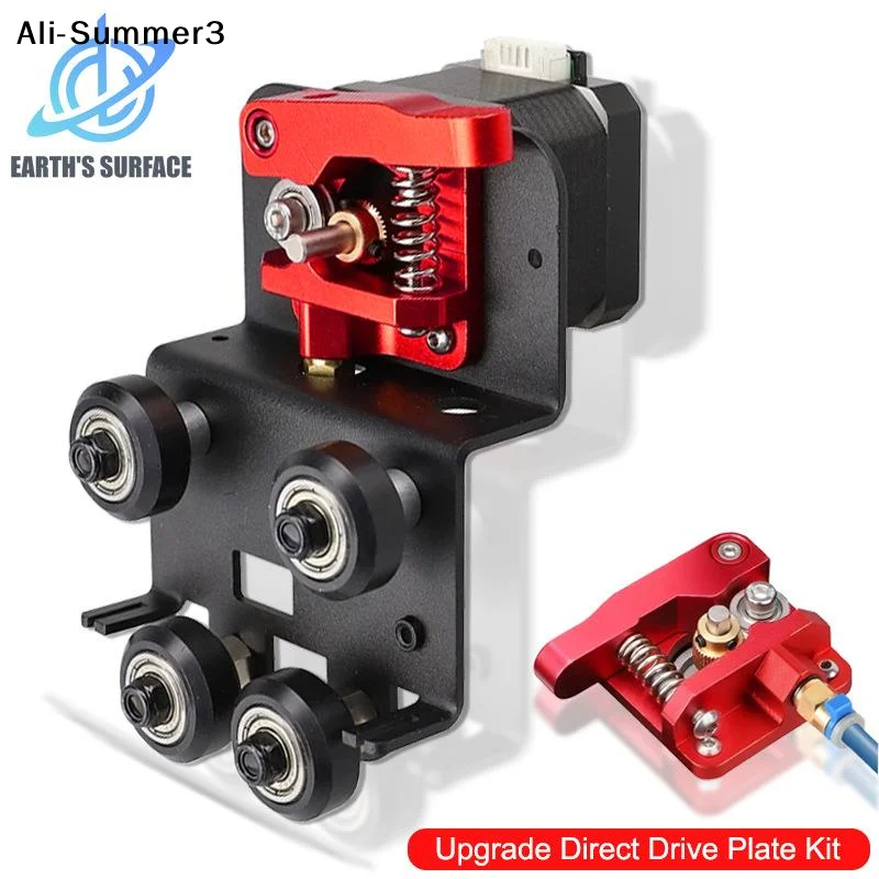 

【AS】【WR】3D Printer Accessories Ender-3 Direct Drive Plate Metal Upgrade Kit For CR10 Ender 3 Direct Extruder Adapter