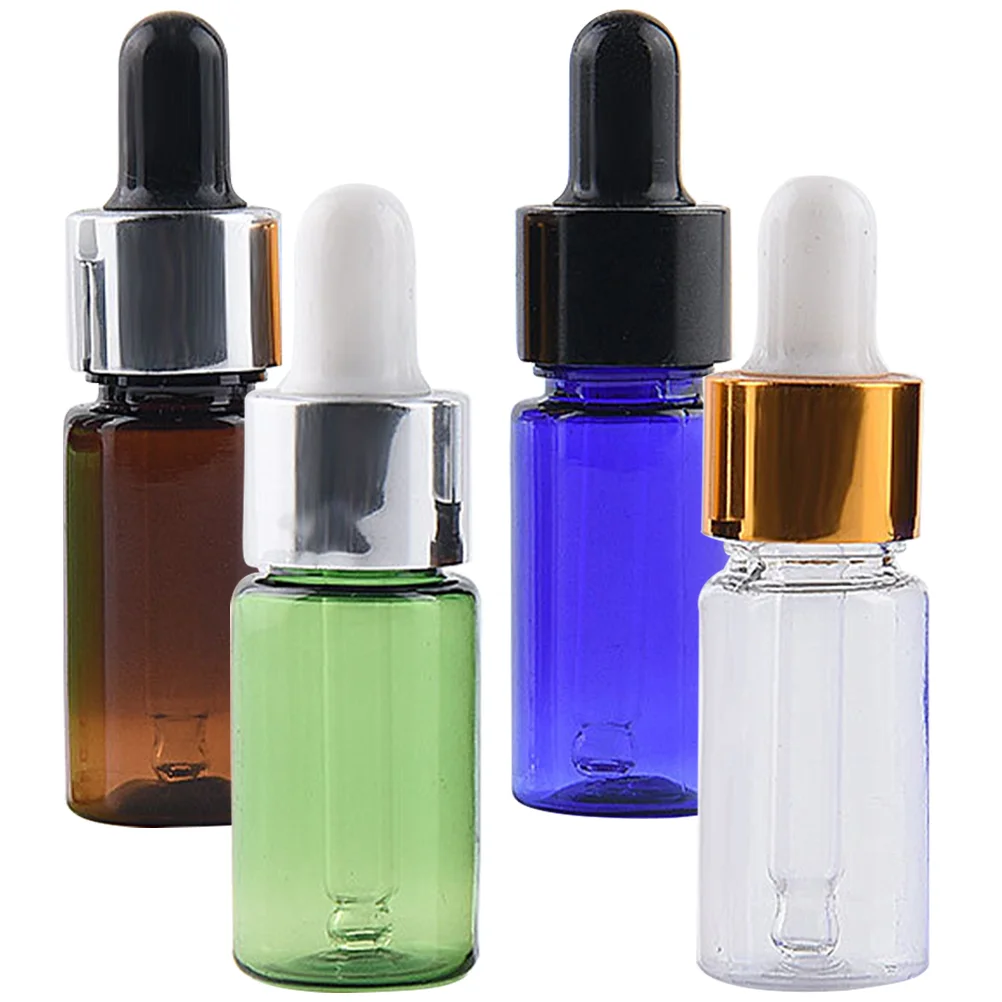 Dropper Bottles Essential Oil Perfumes Plastic Droppers for Oils Glass Hair Applicator The Pet Travel Shampoo