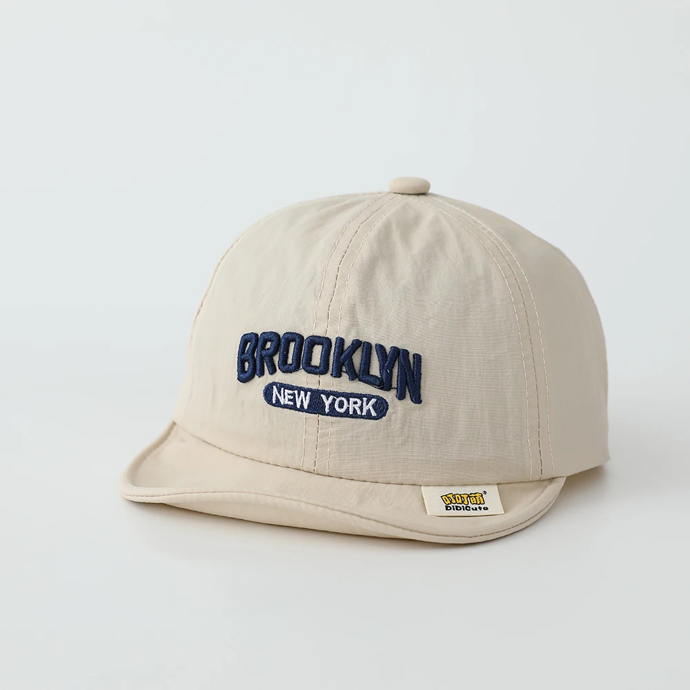 Korean-style fashionable embroidered Brooklyn New York letter quick-drying soft brim baseball cap - suitable for travel - view 3