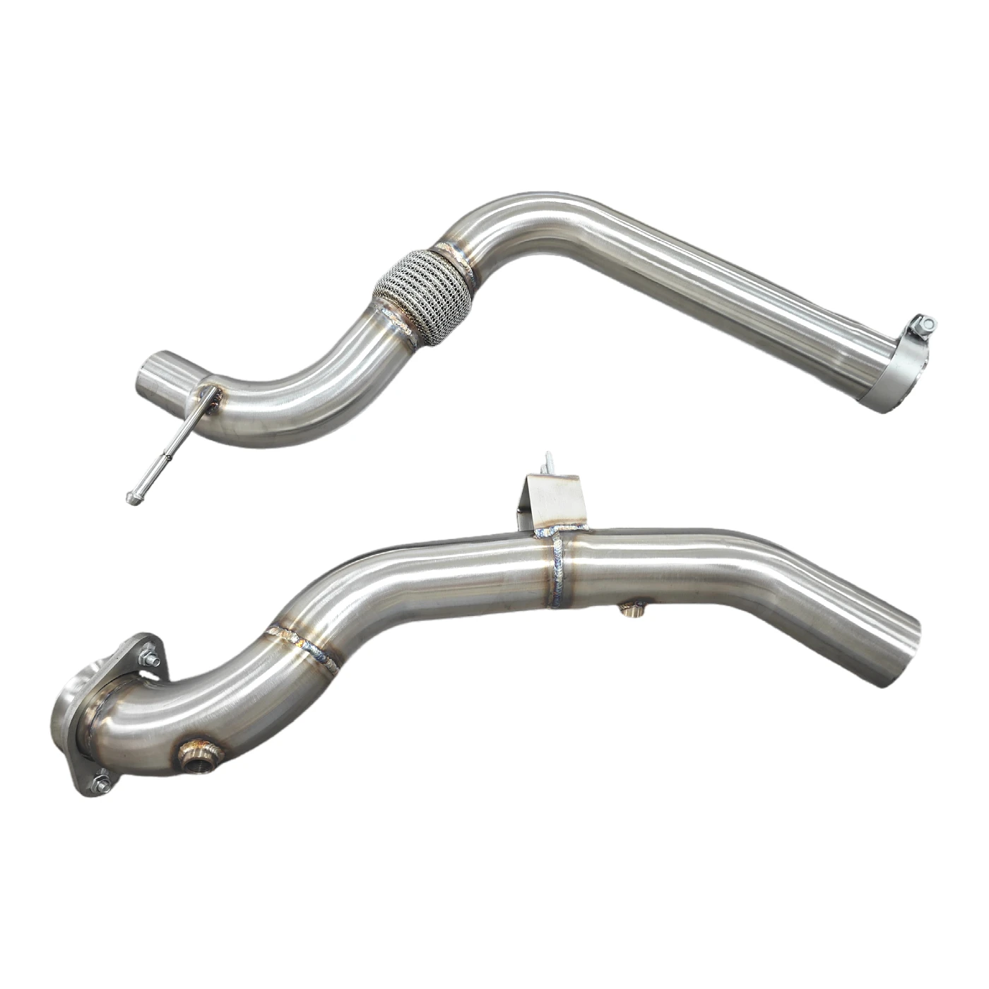 

Stainless Steel Exhaust DownPipe For Ford Mustang 2.3T