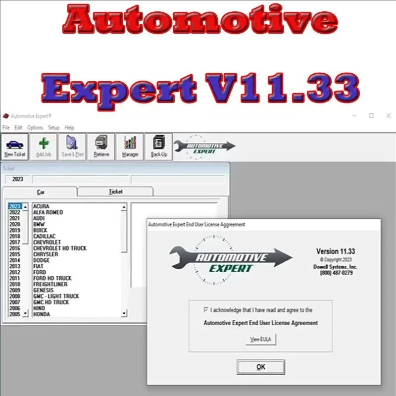 V11.33 Automotive Expert Management Software+TIME unexpire patch with Crack for unlimited install with install video