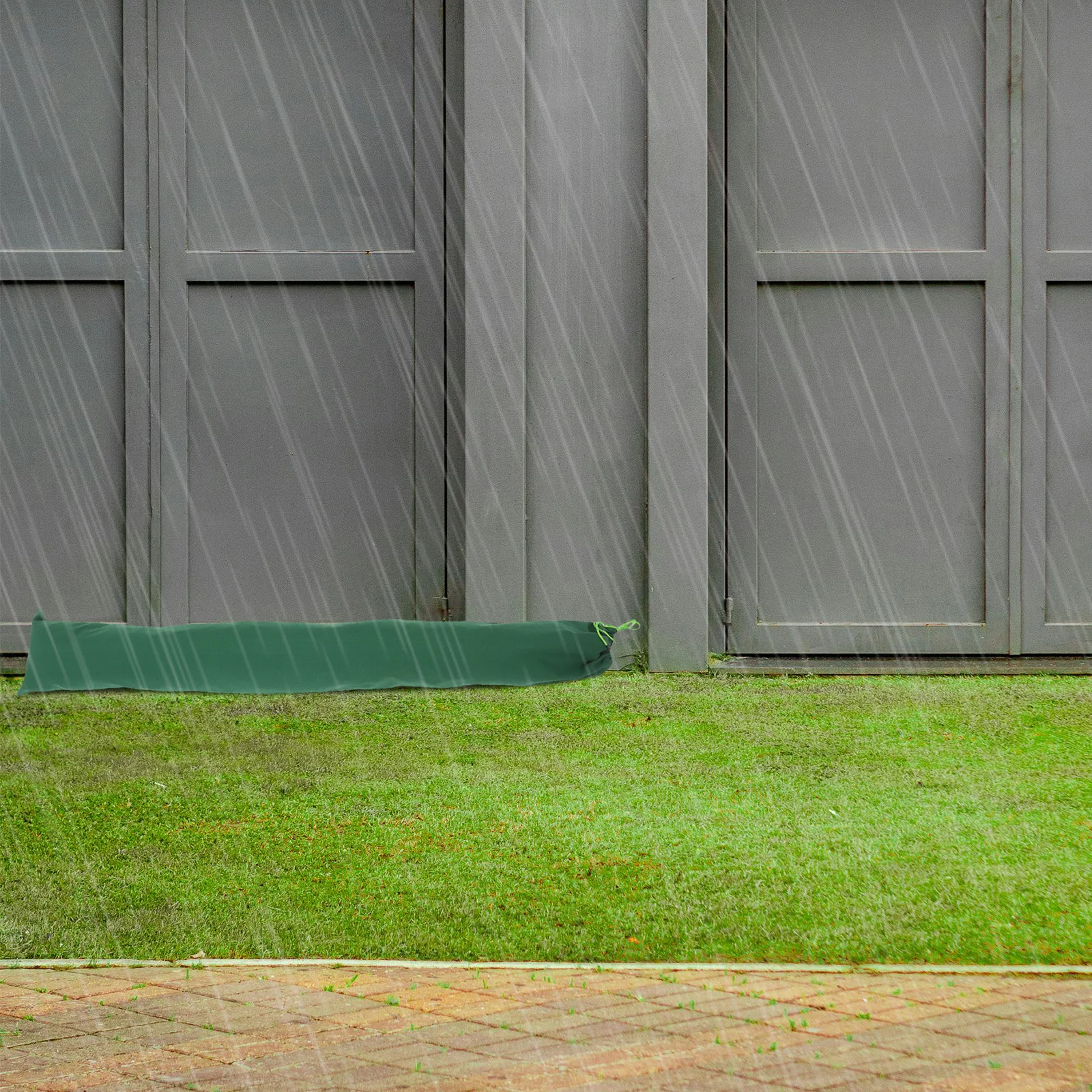 홍수 방지 모래주머니 재사용 가능 방수 실리콘 튜브 문 차고 계단 실내외 폭풍 허리케인 보호용