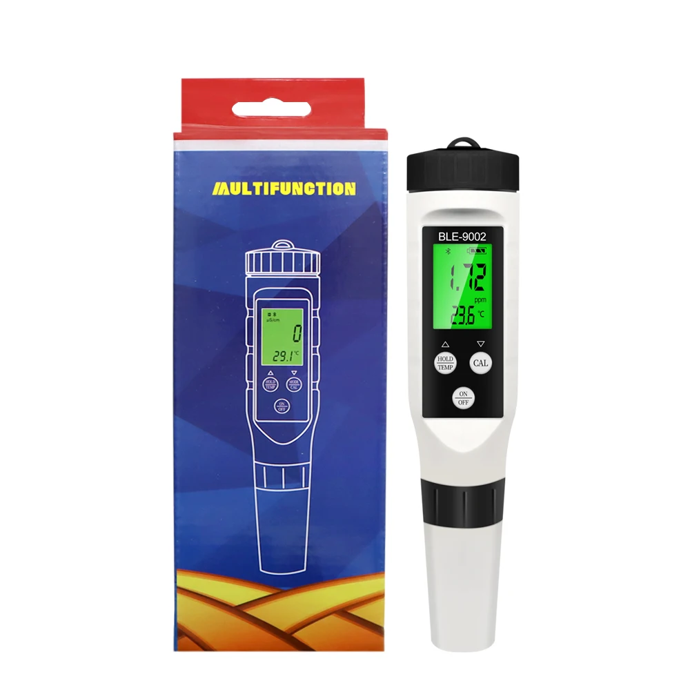 Blue Tooth-compatible H2 Tester Hydrogen Meter 0-2990 PPB Auto-Calibration Water Quality Analyzer for Rich Hydrogen Water