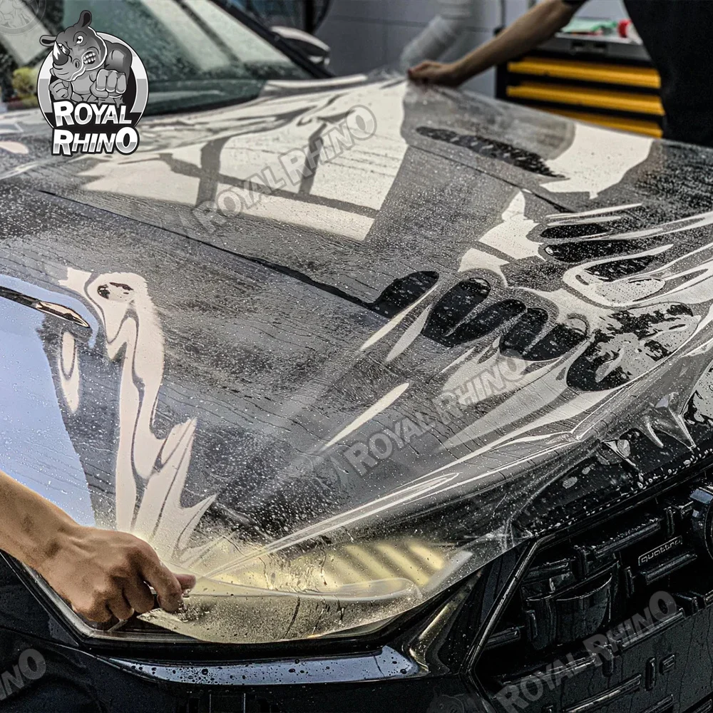 Ultra Glossy TPH PPF Transparent Car Film 7.5Mil Hot Repair Warranty 3 years Anti-scratch Car Body Paint Protection Film