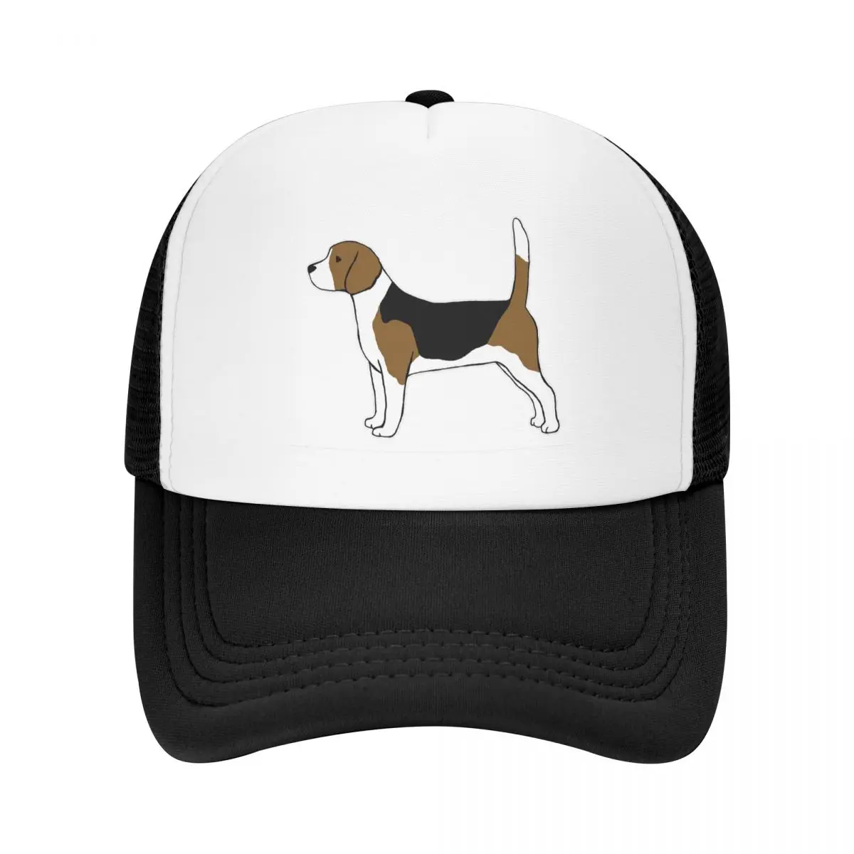 Beagle Cap Fashion Casual Mesh Baseball Caps Adjustable Hat Hip Hop Summer Unisex Baseball Hats Polychromatic