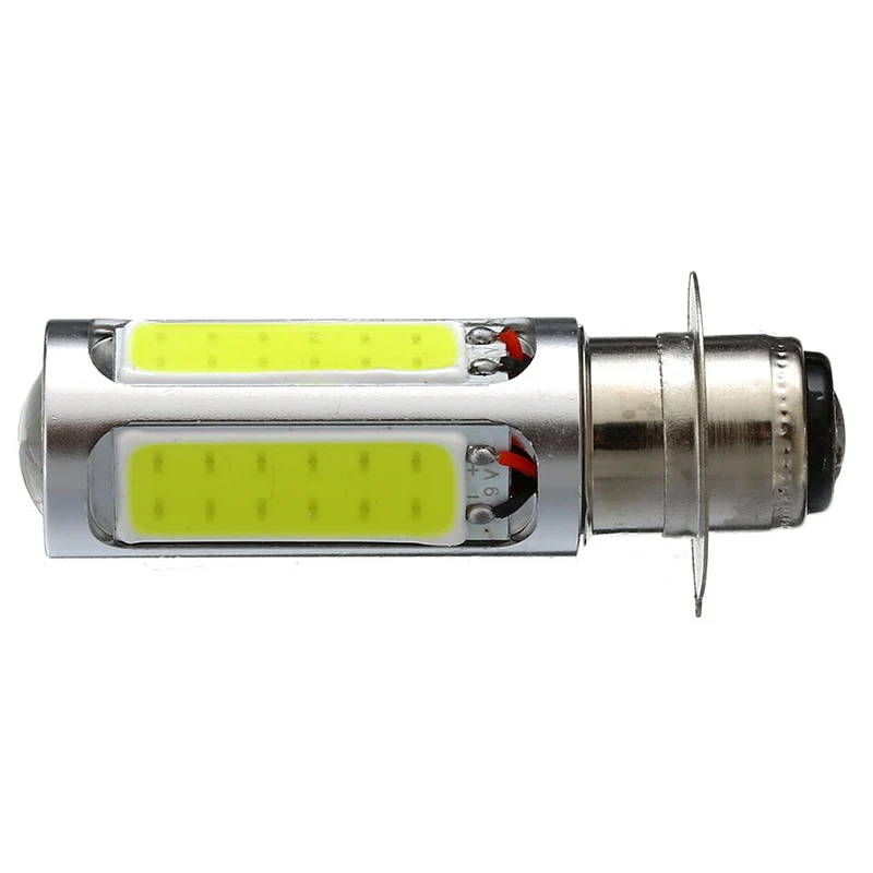 1x  White COB LED motor bike/ATV headlight bulb fog light H6M PX15d P15D25-1 E401