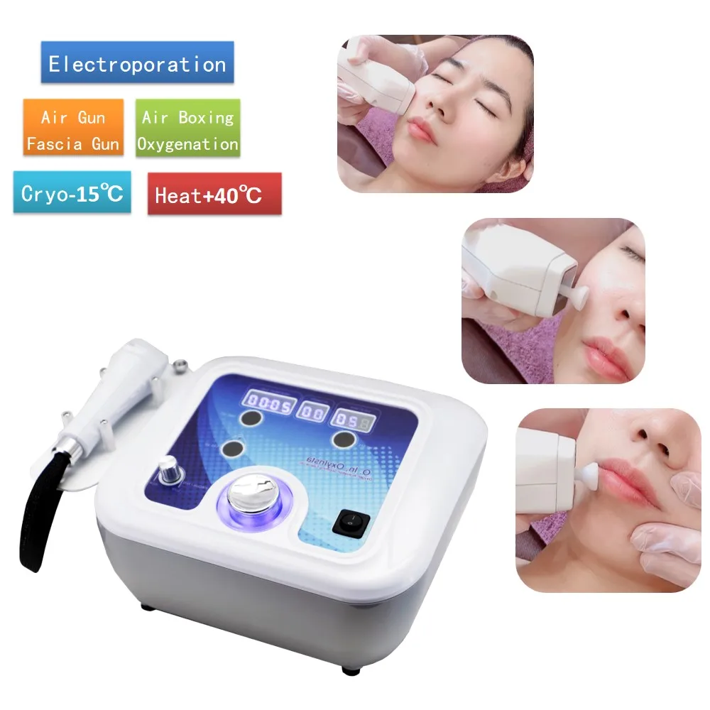 Air Boxing Dcool Skin Cooling Facial With Heating Cooling And Electroporation